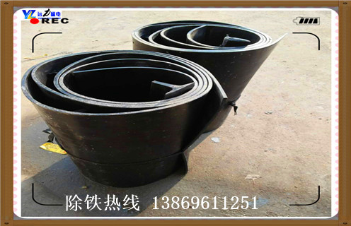 皮帶除鐵器，海南關(guān)于皮帶除鐵器裝置合理化建議_強磁海南關(guān)于皮帶除鐵器裝置合理化建議工作原理構造選型_廠(chǎng)家