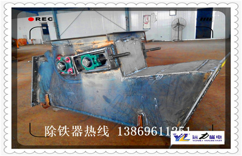 鋰電管道除鐵器，福建鋰電管道除鐵器_遠力福建鋰電管道除鐵器安裝示意圖型12000高斯_可定制工作原理 